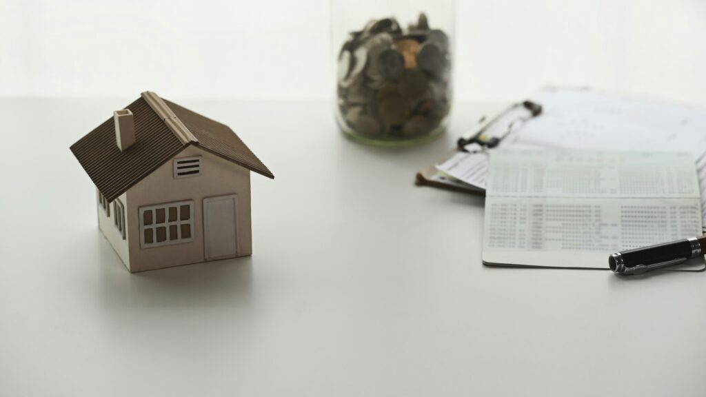 Charts and documents showing market data during a divorce appraisal of the marital home.
